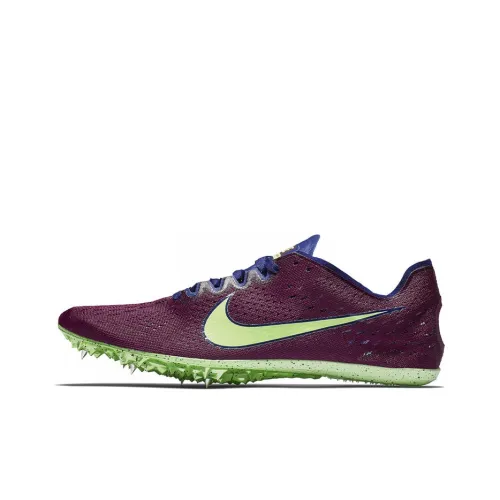 Nike Zoom Victory 3 Running Shoes Men Low-Top Purple/Yellow