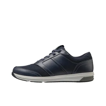 Mizuno Anti Slip And Wear Resistant Breathable Cushioning Coverage Support Low Top Casual Shoes Men's Dark Blue