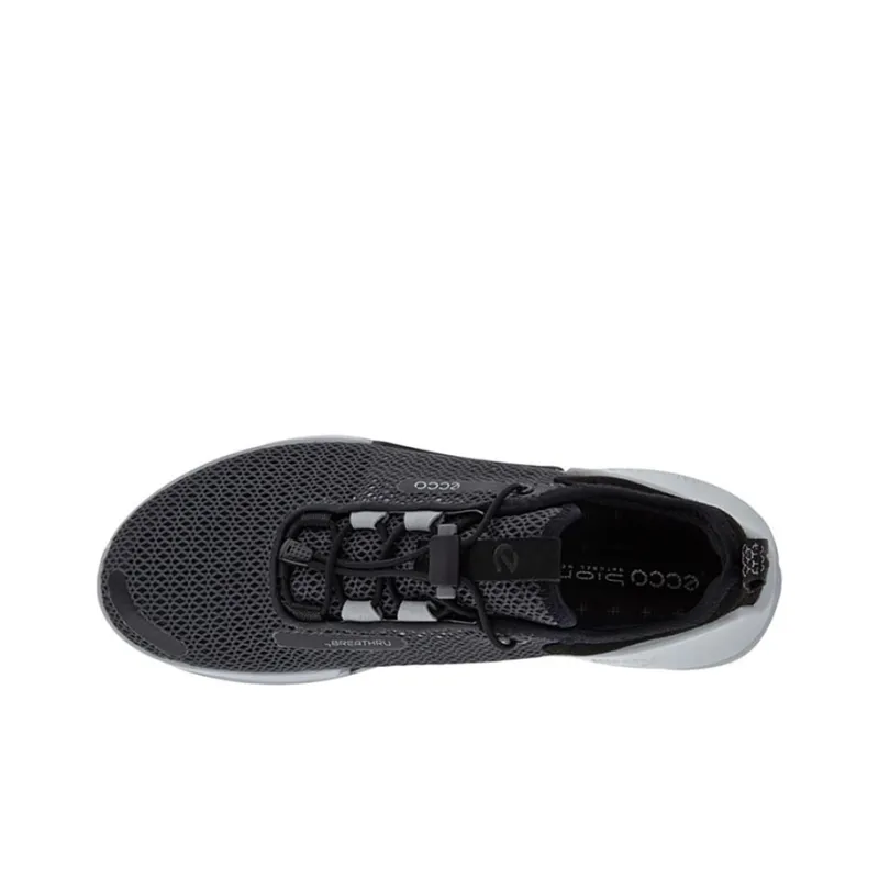 Ecco Striding 2.0 Series Casual Shoes Women's Low Top Magnet Gray-2