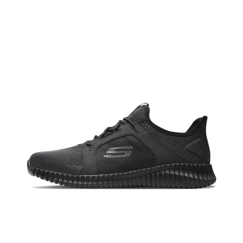 Skechers Elite Flex Casual Shoes Men Low-Top Black-0