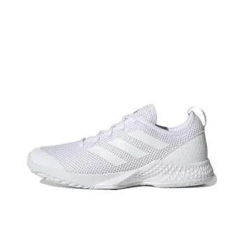 Adidas Courtflash Tennis Anti-Slip Wear-Resistant Low-Top Tennis Shoes Women's White