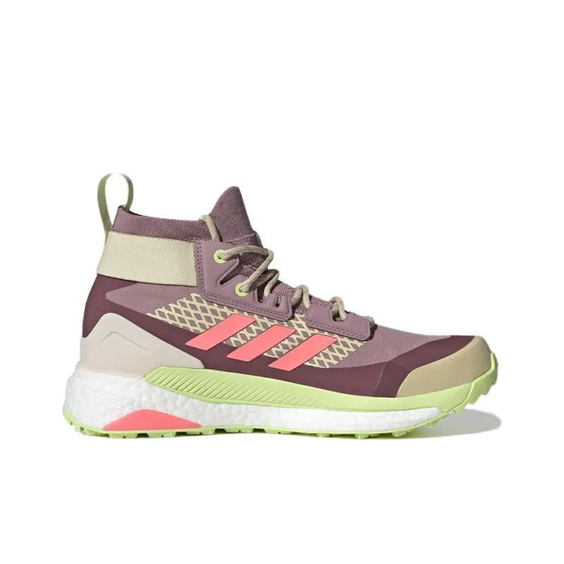 Adidas Terrex Free Hiker Gore Tex Acid Red Pulse Lime Women's-1