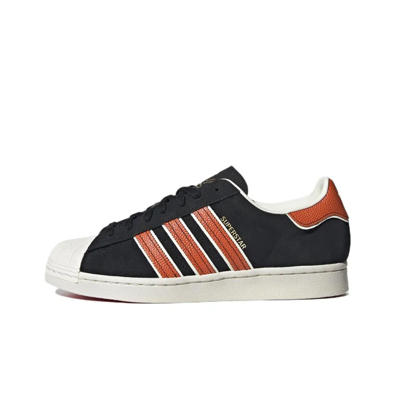 Adidas Originals Superstar Shoes 'Black Basketball'-0