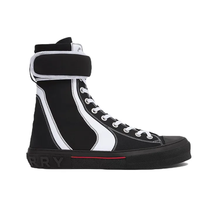 Burberry Sub High-top Lace Up Black-1