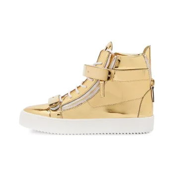 Giuseppe Zanotti/GZ Coby High-Top Skateboard Shoes Men's Gold