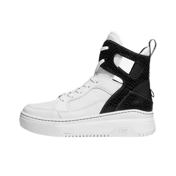 MICHAEL KORS Matson High-Top Skateboard Shoes Women's White