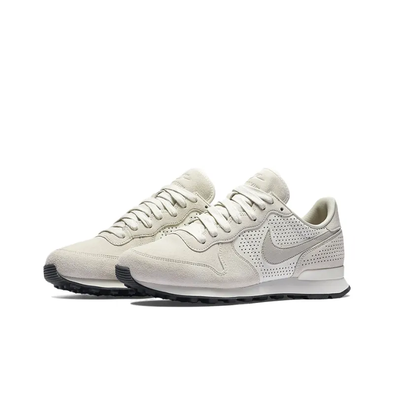 Nike Internationalist Casual Shoes Men Low-Top Beige/White-2