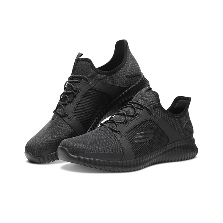 Skechers Elite Flex Casual Shoes Men Low-Top Black-2