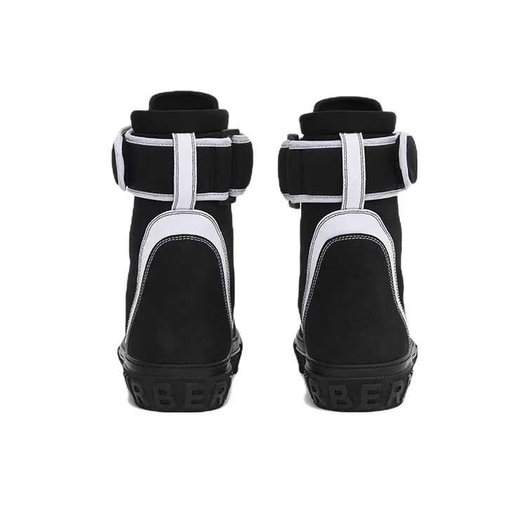 Burberry Sub High-top Lace Up Black-4