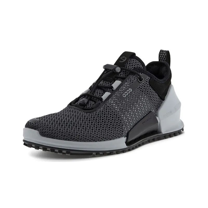 Ecco Striding 2.0 Series Casual Shoes Women's Low Top Magnet Gray-1