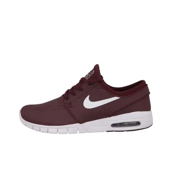 Nike Sb Stefan Janoski Max Leather 'Wine Red White'