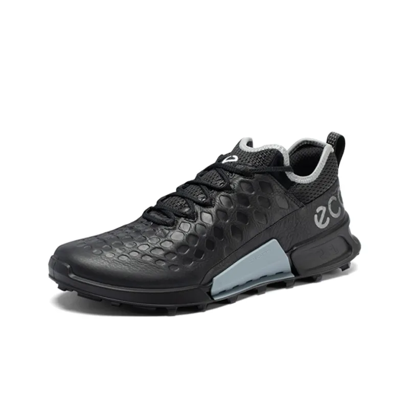 Ecco Step 2.1 Series Rebound Lightweight Cushioning Wear Resistant Low Top Running Shoes Men's Black-2
