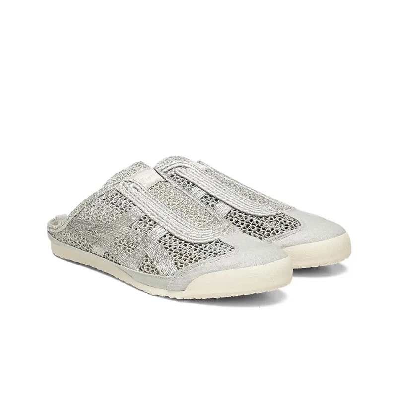 Onitsuka Tiger Mexico 66 Sabot Silver Cream-2