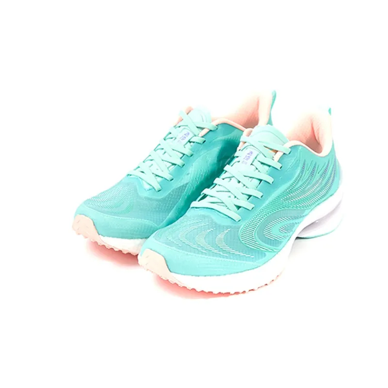 XTEP Fei Ling Durable Breathable Low Top Running Shoes Women's Blue Comfortable-1