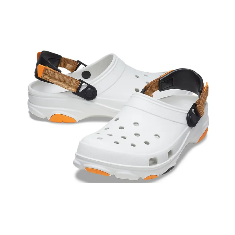 Crocs Classic All Terrain Clog White Orange-5