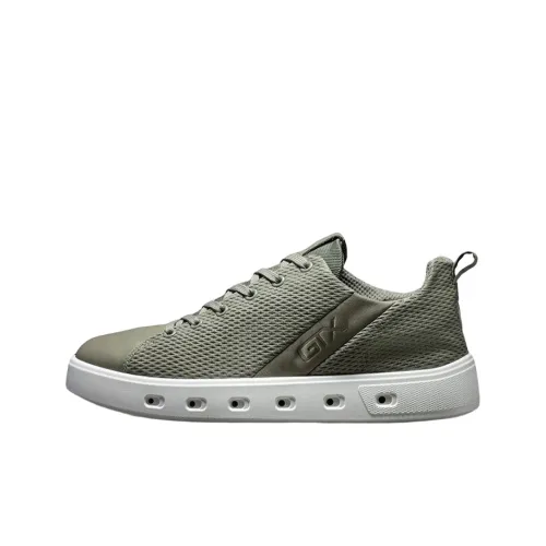 Ecco Street 720 Series Stylish Skateboarding Shoes Men's Grass Green