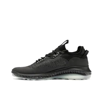 Ecco Fit For Action 360 Collection Cushioning Anti Slip And Wear Resistant Coverage Low Top Casual Shoes Men's Black