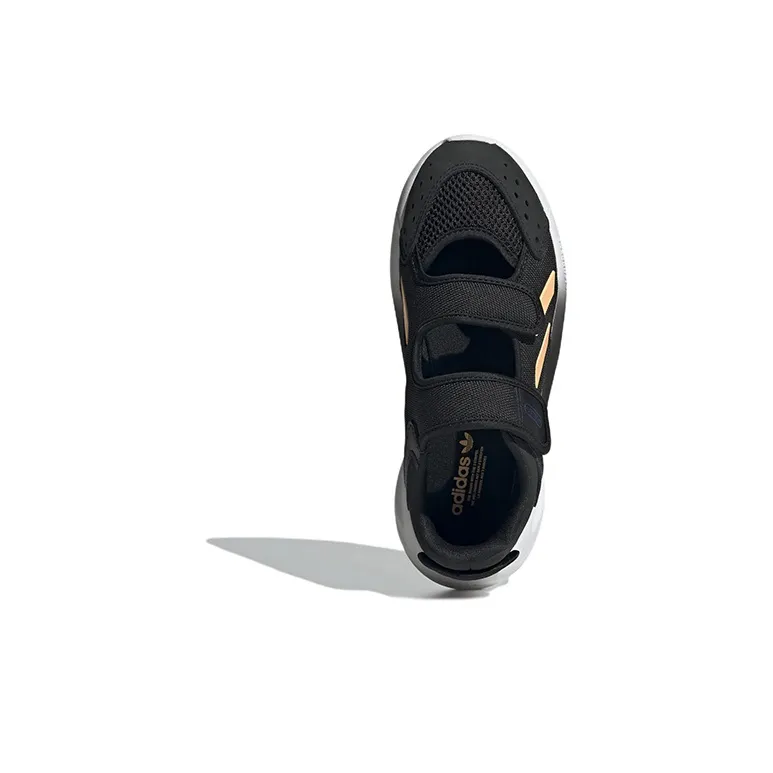 Adidas Originals Ozelia Strap 'Black White Yellow' Women's-4