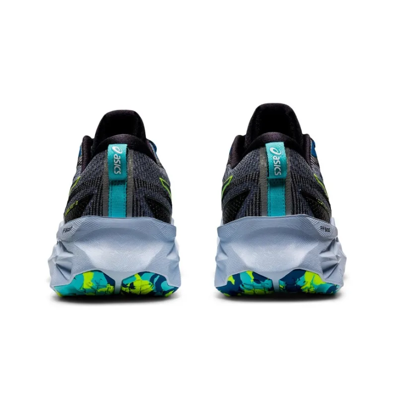 Asics Novablast 2 Le Black Hazard Green-4