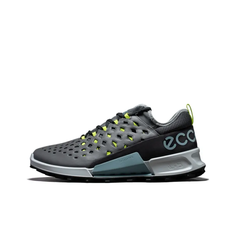 Ecco Off road Series Breathable Low Top Running Shoes Men's Dark Gray-0