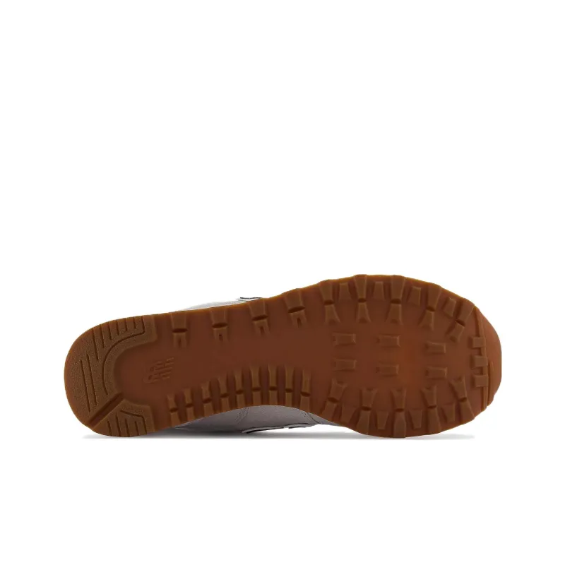 New Balance 574 White Red Gum-5