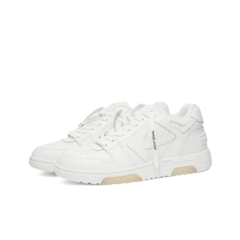 OFF WHITE Out Of Office Ooo Low Tops Triple White-2