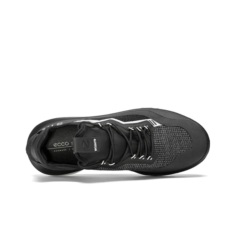 Ecco Fit For Action 360 Collection Cushioning Anti Slip And Wear Resistant Coverage Low Top Casual Shoes Men's Black-3