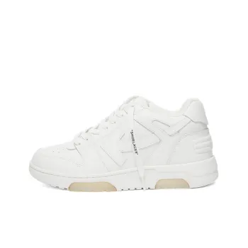 OFF WHITE Out Of Office Ooo Low Tops Triple White