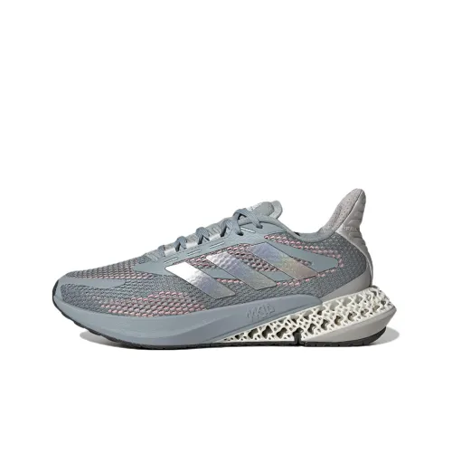 Adidas 4D FWD Pulse Running Shoes Unisex Low-Top Gray/Pink