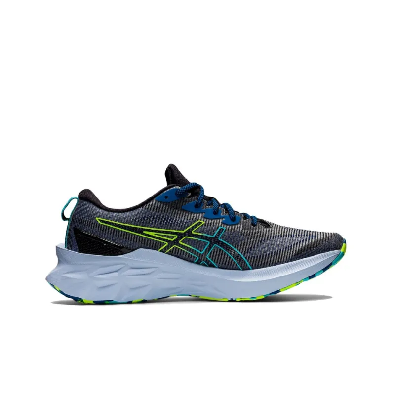 Asics Novablast 2 Le Black Hazard Green-1