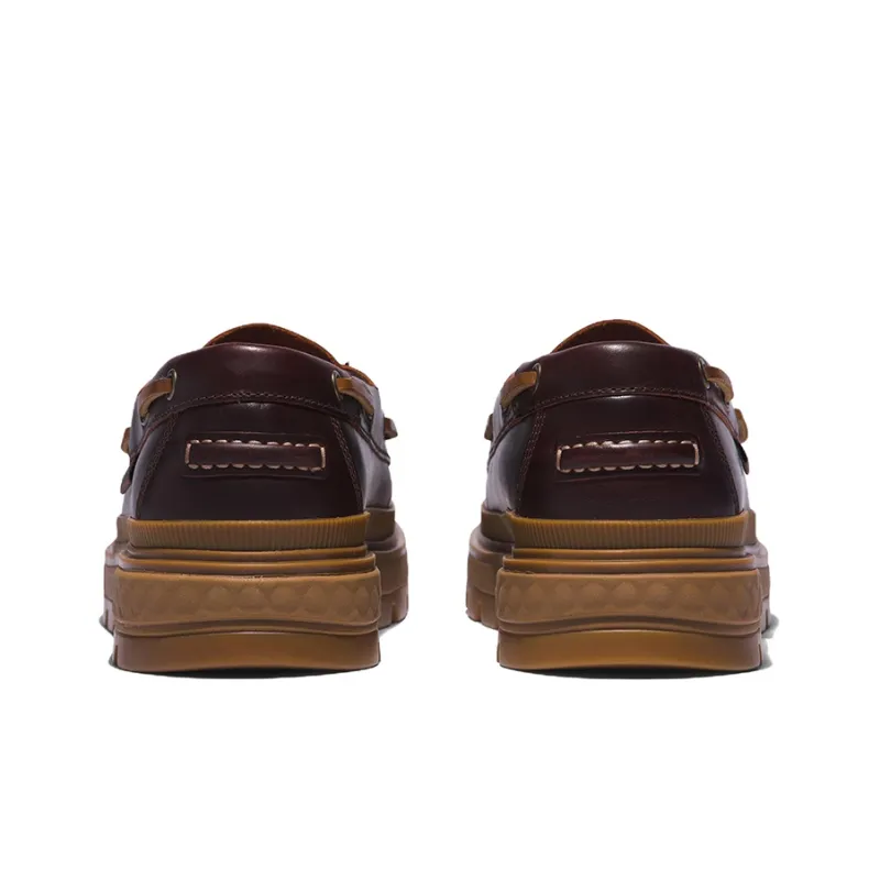 Timberland Ray City EK Wear Resistant Low Top Skateboard Shoes Women's Black Brown-4