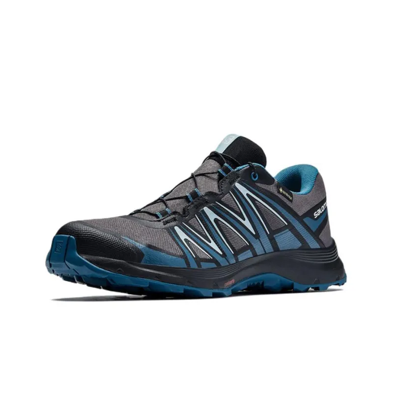 SALOMON Speedcross 4 XA SIERRA GTX Cushioned Slip-Resistant Low-Top Outdoor Shoes Women's Magnet Gray-2