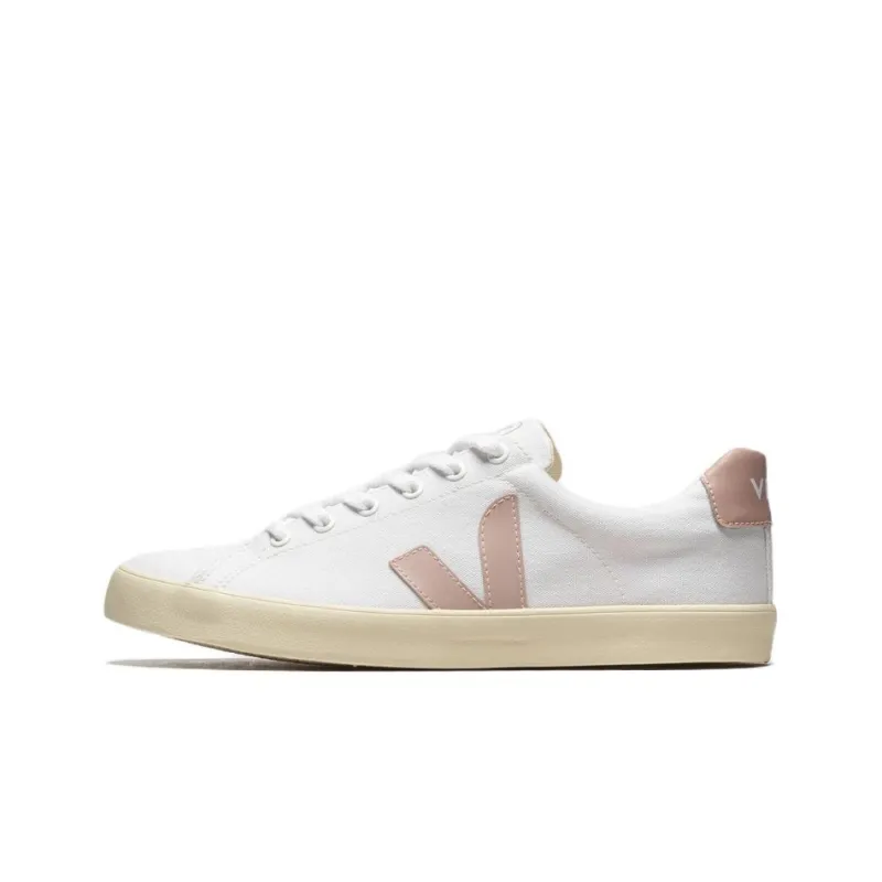 VEJA Esplar Se Stylish Skateboarding Shoes Women's White Lotus-0