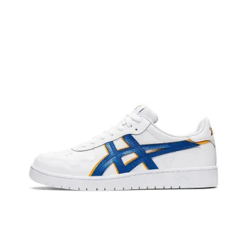 Asics JAPAN S Anti Slip And Wear Resistant Lightweight Low Top Skateboard Shoes Men's White Blue