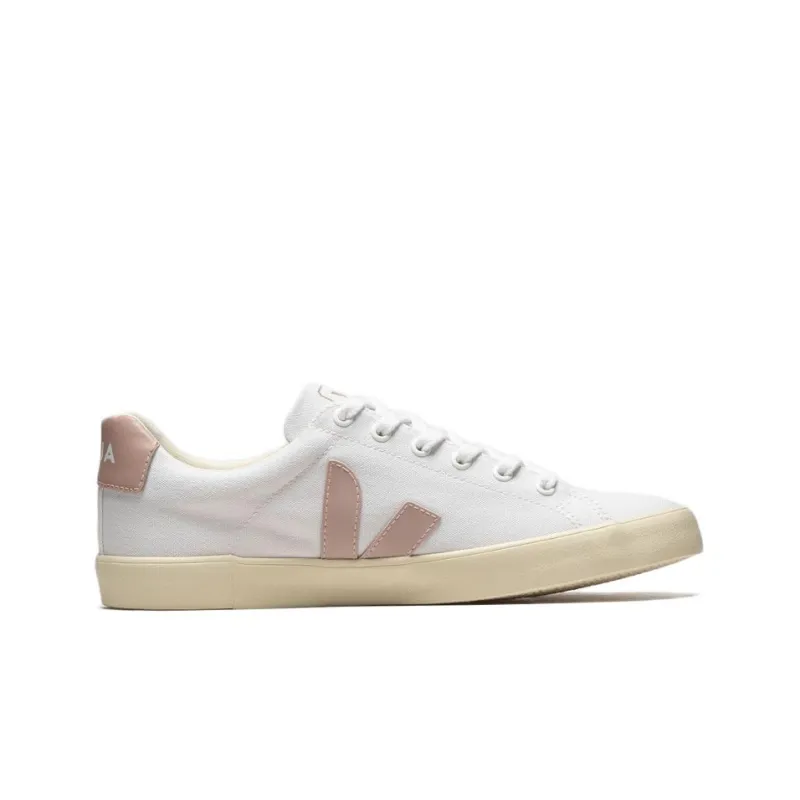 VEJA Esplar Se Stylish Skateboarding Shoes Women's White Lotus-1