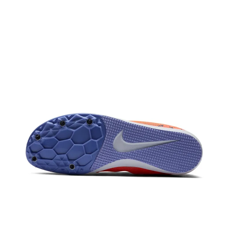 Nike Air Zoom Rival D 10 Spikes 'Ink Splatter Bright Mango' Women's-4
