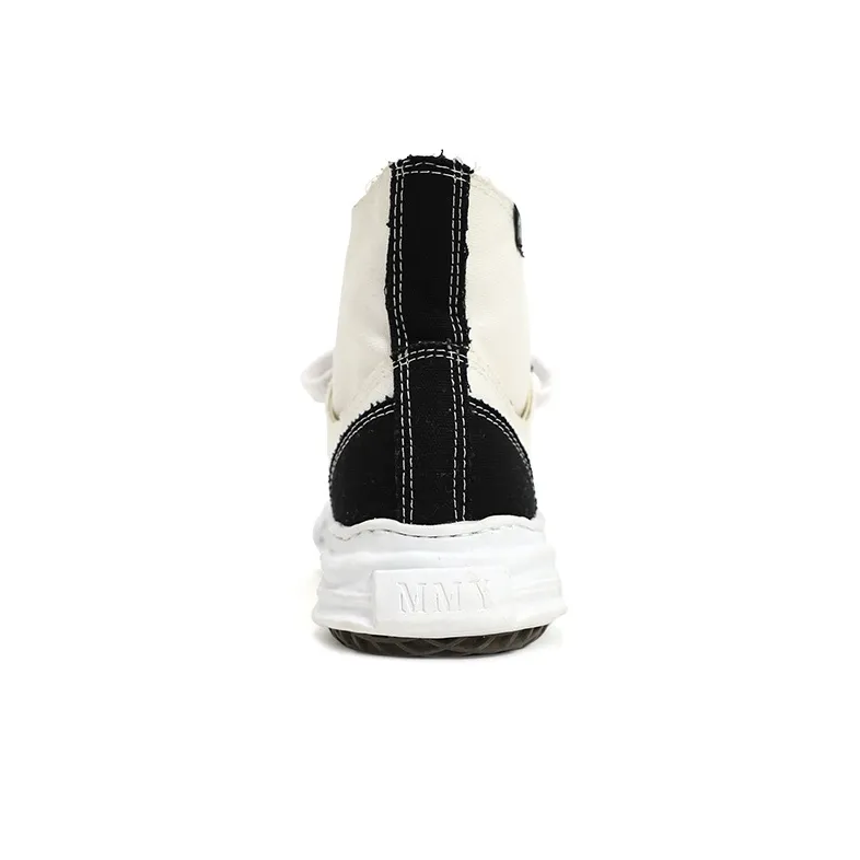 MIHARA YASUHIRO Hank Skateboard Shoes Unisex High Top Black/White-4