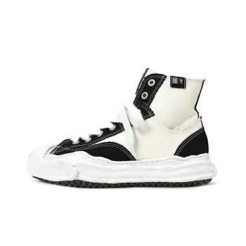MIHARA YASUHIRO Hank Skateboard Shoes Unisex High Top Black/White
