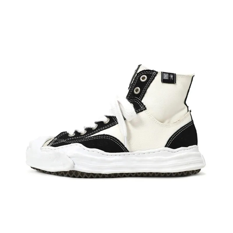 MIHARA YASUHIRO Hank Skateboard Shoes Unisex High Top Black/White-0