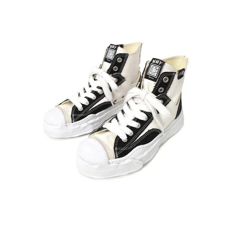 MIHARA YASUHIRO Hank Skateboard Shoes Unisex High Top Black/White-2