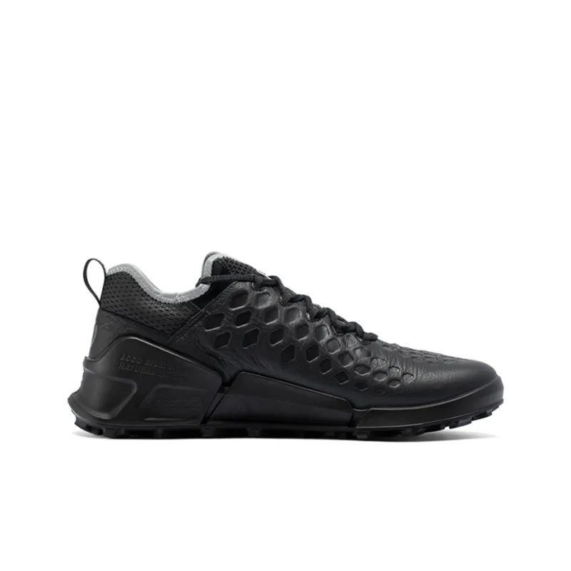 Ecco Step 2.1 Series Rebound Lightweight Cushioning Wear Resistant Low Top Running Shoes Men's Black-1