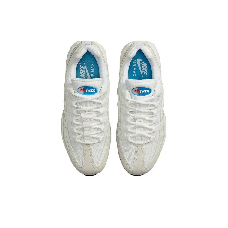 Nike Air Max 95 Summit White University Blue Women's-3