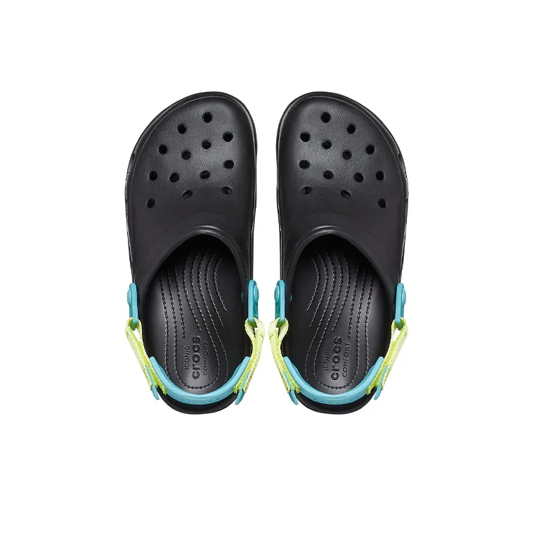 Crocs Classic Clog Beach Unisex Black Sandals-3