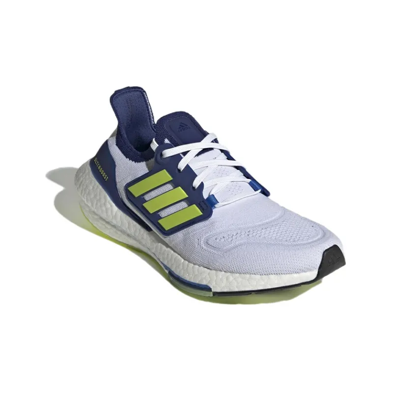 Adidas Ultra Boost 22 Solar Yellow Victory Blue Women's-2