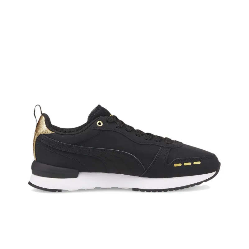 PUMA R78 Raw Metallics 'Black' Women's-1