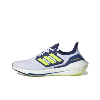 Adidas Ultra Boost 22 Solar Yellow Victory Blue
