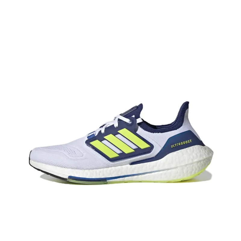 Adidas Ultra Boost 22 Solar Yellow Victory Blue-0