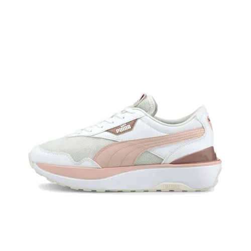 PUMA Cruise Rider Trainer Casual Shoes Women's Low-Top White/Pink