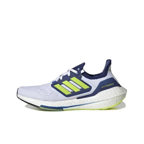 Adidas Ultra Boost 22 Solar Yellow Victory Blue Women's