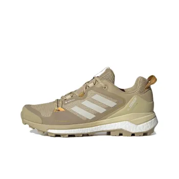 Adidas Terrex Skychaser Gore-tex 2.0 Hiking Anti-Slip Wear-Resistant Low-Top Trekking Shoes Men's Khaki
